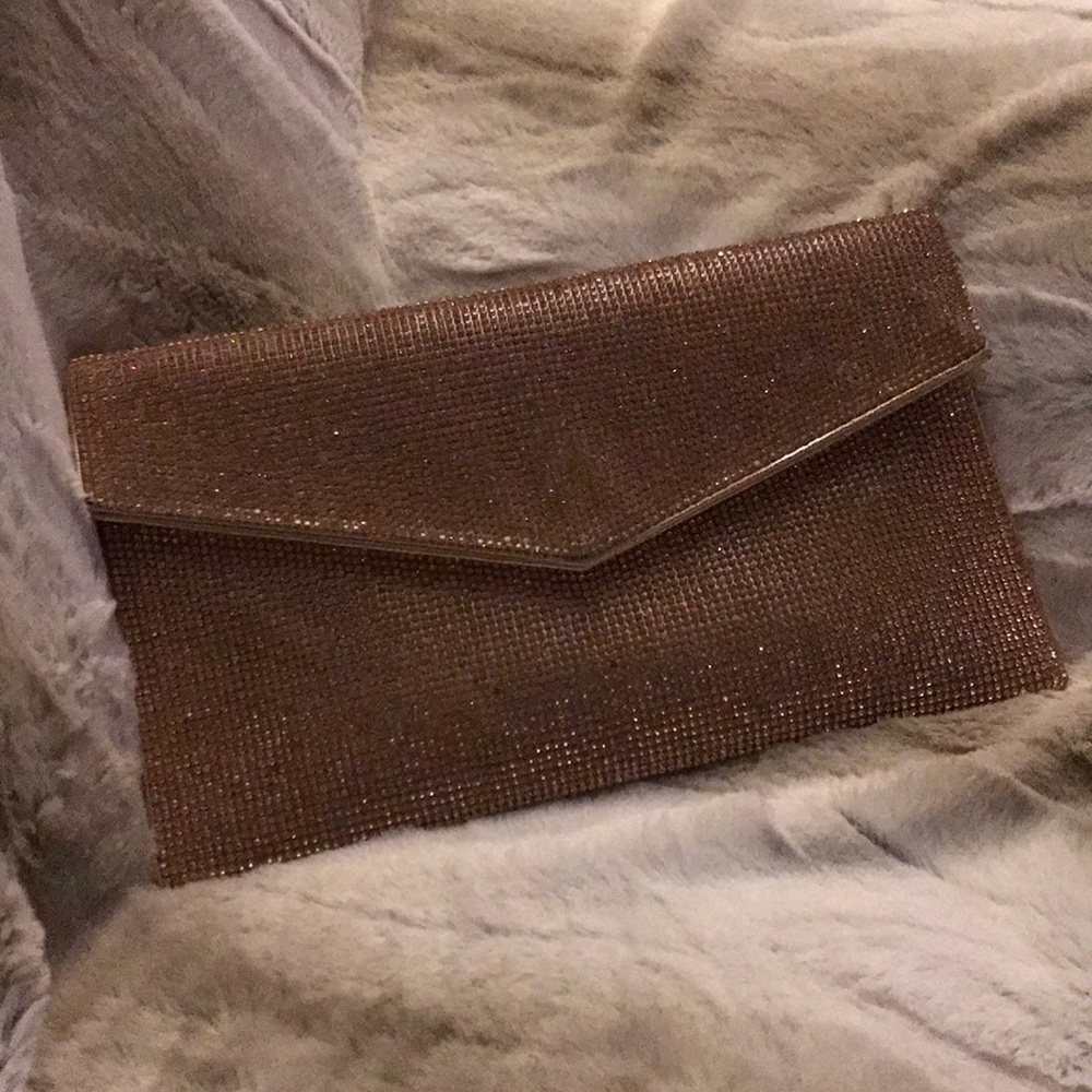 Gold Envelope Clutch